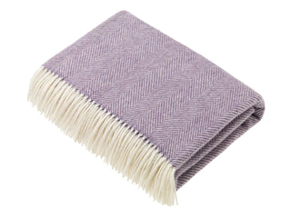 Herringbone Clover Lambswool Throw