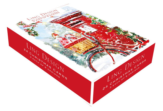 Christmas At Home Christmas Cards, Box Of 24