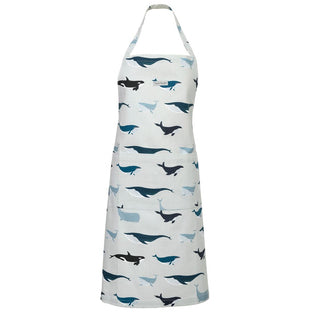 Whales Adult Apron