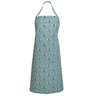 Bees Teal Adult Apron