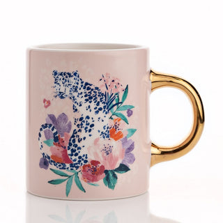 Frida Leopard Design Mug Gift Boxed
