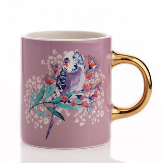 Frida Budgie Design Mug Gift Boxed