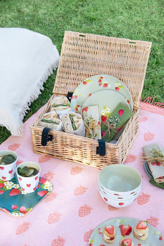 Strawberries Small Printed Tray